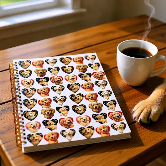 Valentijn Golden Retriever Dog Planner
