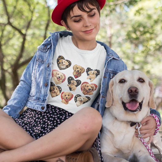 Valentijn Golden Retriever Dog T-shirt