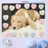 Valentijn Golden Retriever Puppy Flyer (Enkel)