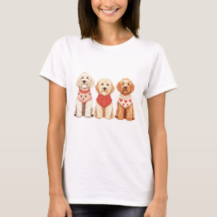 Valentijn Goldendoodle Dogs T-shirt