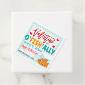 Valentijn Goldfish Gift Labels (In situ)
