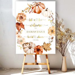 Valentijn Goud Roest Bruidsdouche Welkomstbord Poster