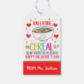 Valentijn Granaal Label Cadeaulabel (Voorkant)