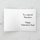 Valentijn Grandson - Wenskaart Feestdagen Kaart (Binnen)