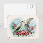 Valentijn Greetings Feestdagenkaart (Voorkant / Achterkant)