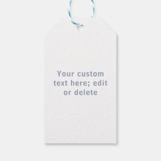 Valentijn grijs en wit liefdeshart aangepaste cade cadeaulabel (Achterkant)