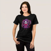 Valentijn Grim Reaper Tri-Blend Shirt (Voorkant volledig)