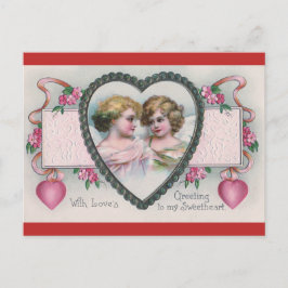 Valentijn Groet Briefkaart