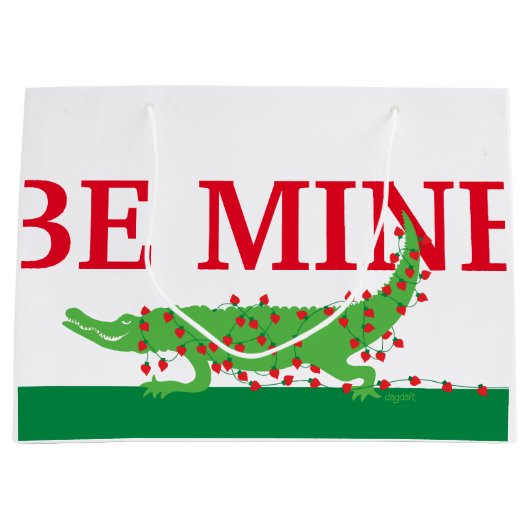 Valentijn grote geschenkzak groot cadeauzakje (Voorkant)