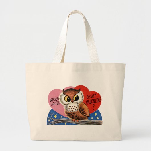 Valentijn Grote Tote Bag (Voorkant)