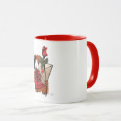 Valentijn Guinee Pig Love Mok (Voorkant rechts)