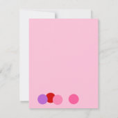 Valentijn-gumball-machine Kaart (Achterkant)