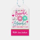 Valentijn Hair Scrunchies Gift Label Cadeaulabel (Voorkant)