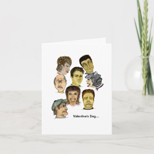 Valentijn: Happy singles-dag Kaart (Voorkant)