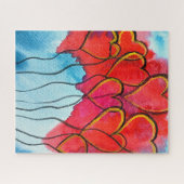 Valentijn harst ballonnen puzzel legpuzzel (Horizontaal)