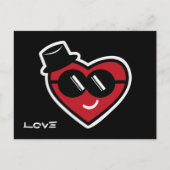 Valentijn hart Briefkaart (Voorkant)