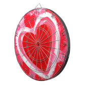Valentijn hart door VictoriaShaylee Dartbord (Voorkant Rechts)