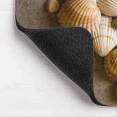 Valentijn hart gemaakt met schalen muismat (Hoek)