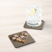 Valentijn hart gemaakt met schalen onderzetter (Rechterzijde)