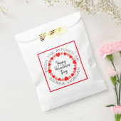 Valentijn hart krans keuken trakteert cadeau bedankzakje (Gezegeld)