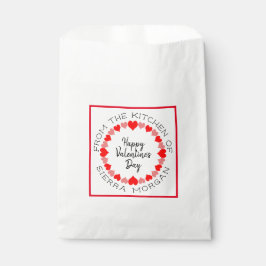 Valentijn hart krans keuken trakteert cadeau bedankzakje