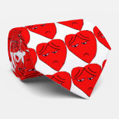 VALENTIJN HART stropdas VAN LOVE HURTS (Opgerold)