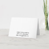 valentijn hart twee zwanen het kussen feestdagen kaart (Achterkant)