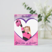 Valentijn Hart Vol Precious Herinneringen Foto en  Briefkaart (Staand voorkant)