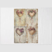 Valentijn hartballonnen tissuepapier (Voorkant)