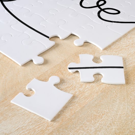 Valentijn harten: 3D lijn ontwerp Legpuzzel (Zijkant)