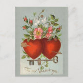 Valentijn harten Briefkaart (Voorkant)