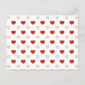 Valentijn Harten Briefkaart (Voorkant)