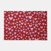 Valentijn harten deurmat (Voorkant)
