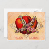  Valentijn harten Feestdagenkaart (Voorkant / Achterkant)