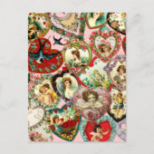 Valentijn harten Feestdagenkaart (Voorkant)