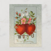 Valentijn harten Feestdagenkaart (Voorkant)