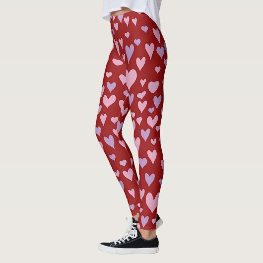 Valentijn harten leggings (Links)