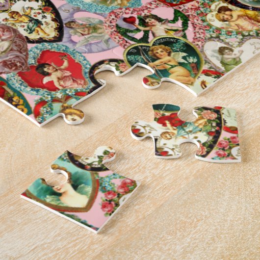  Valentijn harten Legpuzzel (Zijkant)