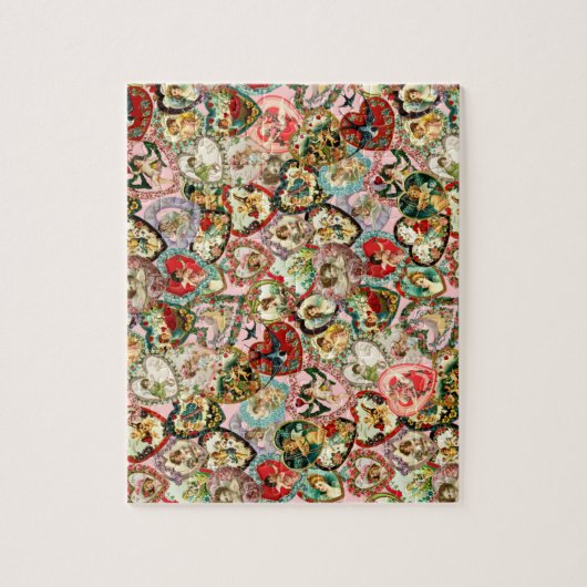  Valentijn harten Legpuzzel (Verticaal)