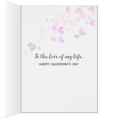 Valentijn Harten met liefdescitaat (Binnen (Rechts))