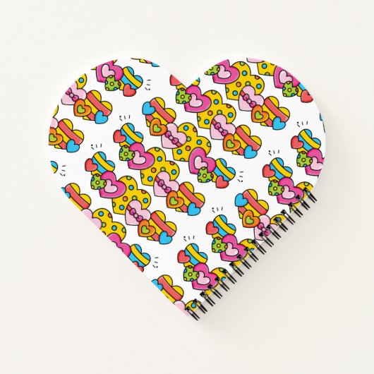 Valentijn harten notitieboek (Achterkant)