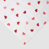 Valentijn Harten op wit Tissuepapier (Detail)