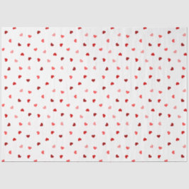 Valentijn Harten op wit Tissuepapier