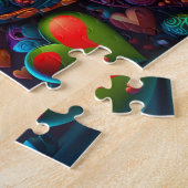Valentijn Harten Puzzle Legpuzzel (Zijkant)