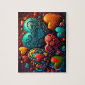 Valentijn Harten Puzzle Legpuzzel (Verticaal)
