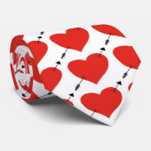 Valentijn Harten Stropdas (Opgerold)