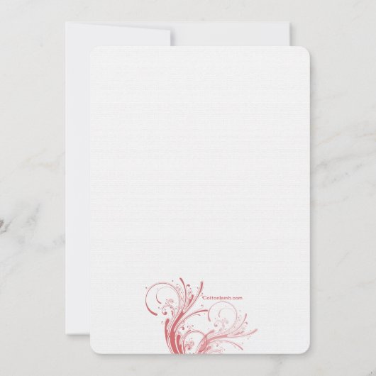 Valentijn Harten Uitnodiging (Achterkant)