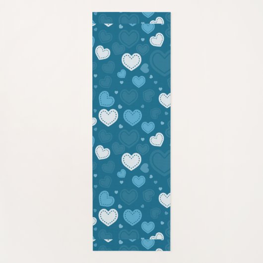 valentijn harten yogamat (Voorkant)