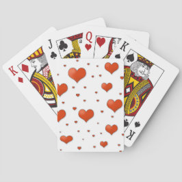 Valentijn hartenpatroon voor kaart ontwerp.