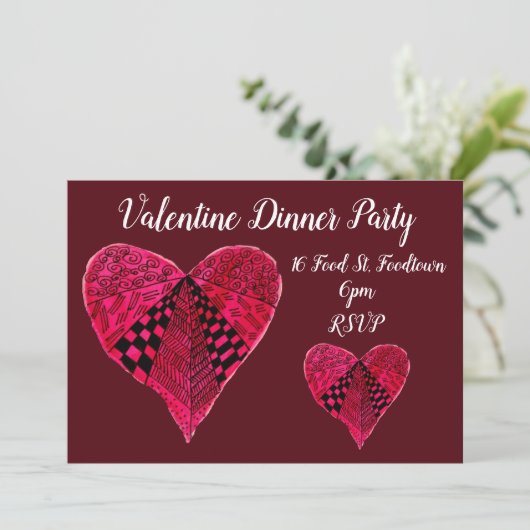 Valentijn hartigt het maffianetentje kaart (Staand voorkant)